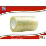 Custom Clear BOPP Packaging Tape , 50m Length Carton Sealing Adhesive Tape