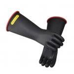 Hand Protection Dielectric Insulation Gloves Class 00 0 1 2 3 4 Rubber Electric Insulating Gloves for Electrician for sale