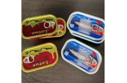 China Empty Square Tinplate Jar Packing For Seafood , Fish , Meat supplier