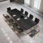 Customized Melamine Rectangle Office Conference Table For 10 People for sale