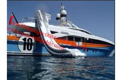 China Mini water slide for boat aqua slide supplier