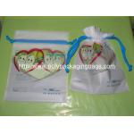 Frosted CPE Drawstring Bags For Hot Spring / Thermal Spring / Well / SPA / Onsen for sale