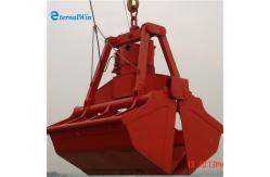 China 12CBM Radio Remote Controlled Clamshell Grab Bucket With BV Certificate supplier