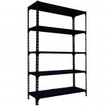 Light Duty Boltless Shelving Angle Steel Rack 100kg Capacity for sale