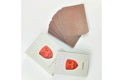 China Recyclable Coated Custom Game Card Printing Matt Varnishing supplier