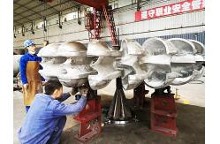 China Custom Stainless Steel Hydroelectric Turbine Blades Adjustable Dimensions supplier