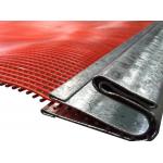 Polyurethane coated Vibrating Screen Mesh Self Cleaning Steel Core Polyurethane Screen for sale