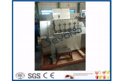 China 500L - 8000L Volume Small Scale Milk Homogenizer Processing Line ISO Approved supplier