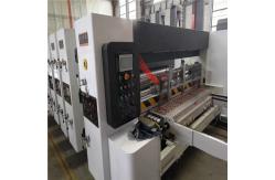 China Automatic Folder Glue Flexo Printer Slotter Die Cutter Machine High Speed supplier