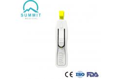 China Innovative Quality Button Activated Safety Blood Lancet 26G 28G Depth 1.8mm supplier
