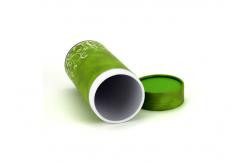 China Beautiful Labling Design Good Grade Package Custom Paper Tube Packaging For Tea supplier