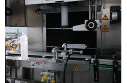 China Round Bottle PVC Shrink Sleeve Labeling Machine With Electrical Heating Shrink Oven supplier