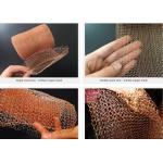 Width 30-50cm 0.23mm Knitted Copper Wire Mesh For Industrial Use