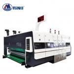 3 Color Carton Corrugated Box Flexo Printing Machine With Die Cutter Slotter for sale