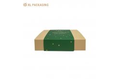 China Ribbon Closure Collapsible Foldable Paper Boxes For Cosmetic Facial Cleanser Makeup Tools supplier