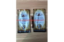 China Fashion Zipper Moisturizing Fresh Cigarette Plastic Bag With Transparent Window supplier