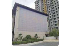 China P50 LED Grid Screen Original Flexible Transparent Irregular RGB Curtain Wall supplier