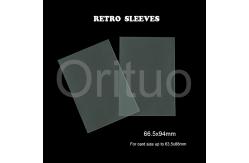 China PVC Free Transparent Clear Card Sleeves Non Glare Double Matte SGS supplier