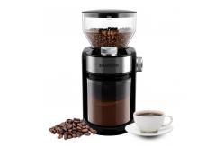 China Small Flat Burr Coffee Grinder 240g 16 Setting Espresso French Press Coffee Grinder supplier