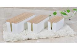 China Detachable PS6 ABS Cable Management Box Tidy Cable Box supplier