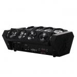 LED 8X12W Spider Beam Moving Head , LED Spider DJ Lights RGBW 96Watt DMX 512 for sale