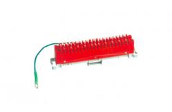 China ABS / PBT KRONE LSA Plus Module 10 Pairs Earth Module For Telecommunication supplier