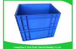 China Customized Large Plastic Storage Containers , Warehouse Stackable Plastic Boxes supplier