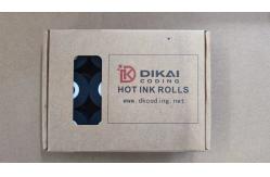 China DKW833 Solid Hot Ink Rollers 36mm 32mm customized For Date Coding supplier
