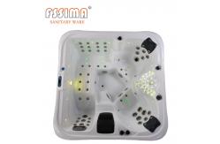 China 5 Persons Outdoor SPA Bathtub Acrylic Whirlpools Hot Tub Computer Panel supplier