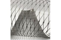 China Zoo Mesh Fence Stainless Steel Wire Rope Mesh Net High Strength supplier