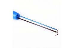 China Repusi IONM Disposable Double Hook Stimulation Probe 180° With Blue Handle supplier