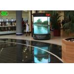 Soft P4 Indoor Full Color Round Advertising LED ScreensCylindrical For Live Events for sale