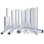 Clear Extruded Anodized Aluminum Tube , OEM Bronze Standard Aluminum Extrusion for sale