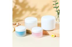 China Lightweight Durable Plastic Cosmetic Jars In Black For Retail And Travel Convenience supplier