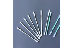 China E Cigarette Cleanroom Foam Swabs Double Side Polypropylene Handle Material supplier
