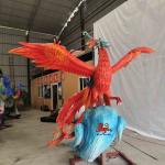 Electronic Handcrafted Realistic Animatronic Animals Chinese Ancient Creatures —Zhuque