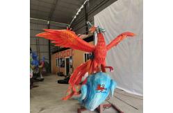China Electronic Handcrafted Realistic Animatronic Animals Chinese Ancient Creatures —Zhuque supplier
