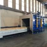 Batch Heat Treating Hot Air Trolley Furnace For Mechanical Parts for sale