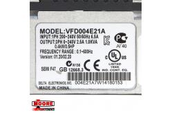 China VFD004E21A   Delta  1-Phase AC Motor Drive Inverter supplier