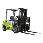 3 Ton Diesel Powered Forklift Montacargas With Japanese Engine Triplex 4.5meters Mast Side Shifter for sale