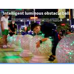 ZENTO China Solar Luminous Road Block Car Stop Led Anti-Collision Granite Stone Bollard Outdoor Guard for sale
