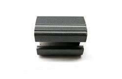 China 6063 Grey Powder Coated Aluminium Door Profiles Structure Extrusion Frame supplier