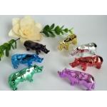 3D Empty Capsule Bottles ABS Plastic 150K Rhino Gold Capsule