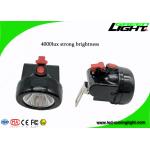 Cordless IP67 0.65W 80lum 180mA 4000lux Miners Cap Lamp