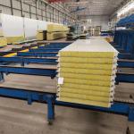 Exterior Fibreglass Sandwich Panel 100mm Sheets For Construction Roofing for sale