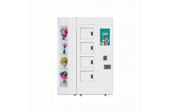 China Humidify Temperature Control Flower Vending Machine With Lcd Touch Screen supplier