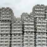 Foundry Pure Aluminum Ingot Raw Material Unit Metal 99 Supplier for sale