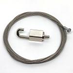 Self Locking Brass Cable Gripper Hanger Signage Cable Hanging Systems for sale