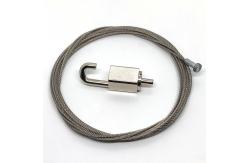 China Self Locking Brass Cable Gripper Hanger Signage Cable Hanging Systems supplier
