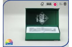 China Green Customized Paper Gift Boxes With Lid Gift Packing Box Pantone Print supplier
